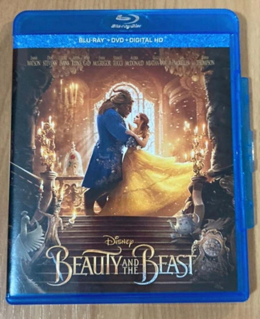Disney Beauty And The Beast 2017 Blu-Ray DVD